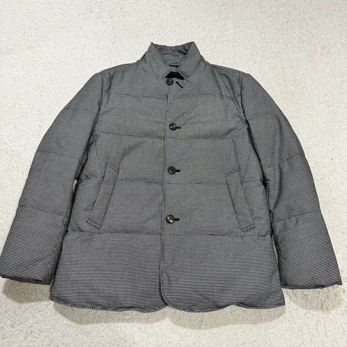 지오송지오 패딩 체크 100 상품이미지1