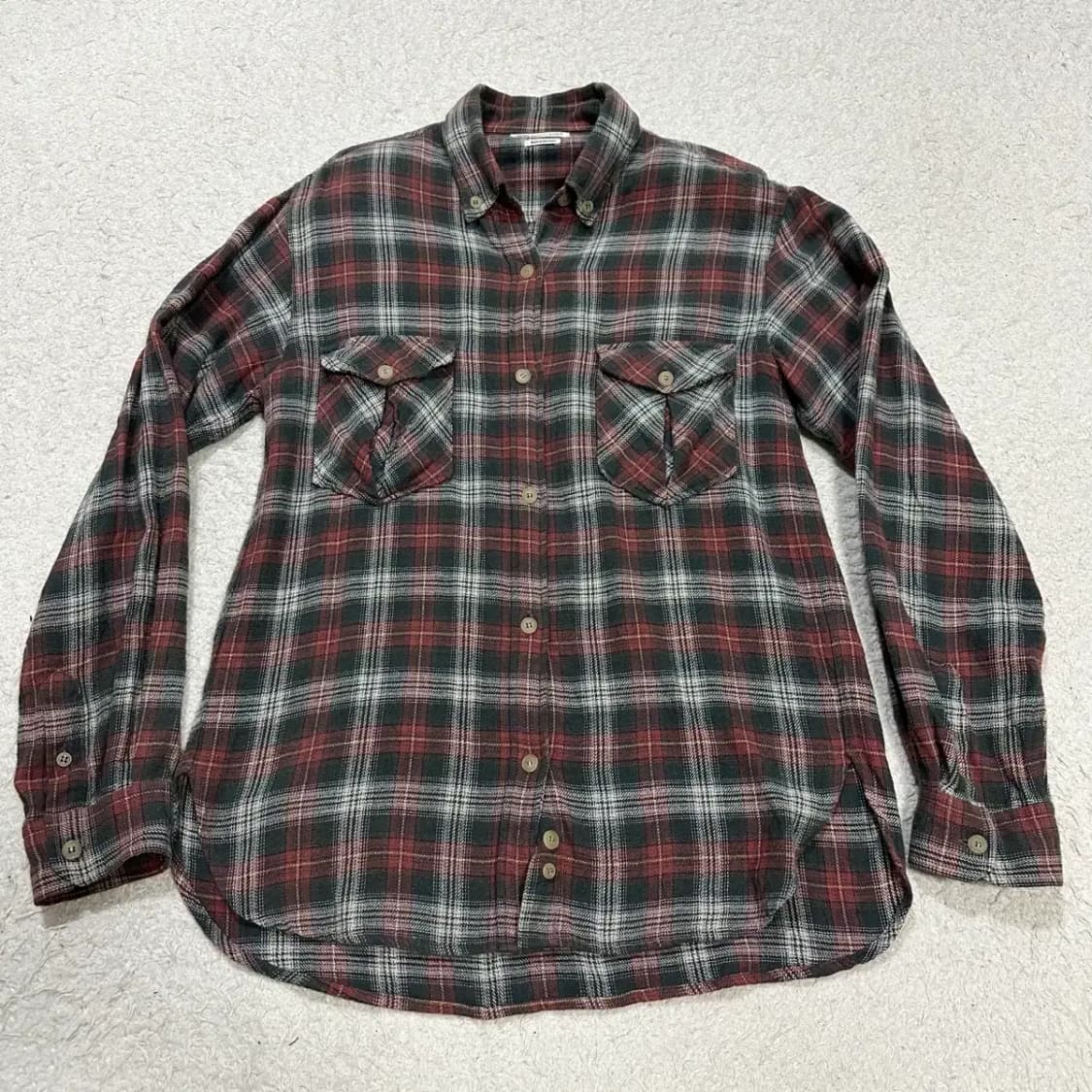 이자벨마랑 셔츠 체크 여성 38 상품이미지1