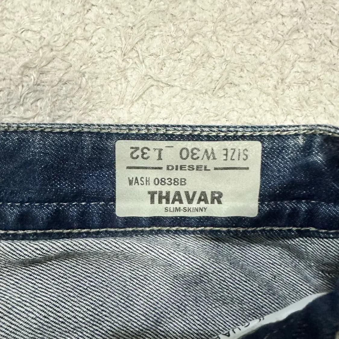 디젤 청바지 데님 팬츠 32인치 상품이미지4