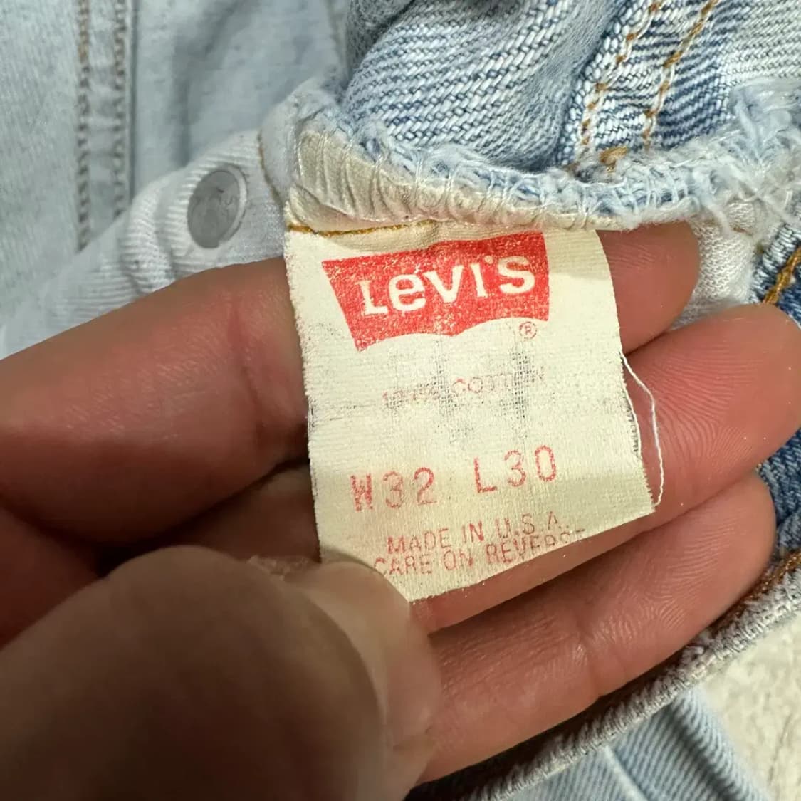 리바이스 505 청바지 데님 팬츠 30인치 상품이미지3