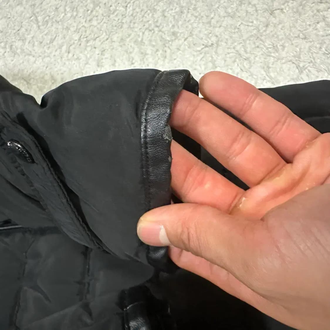 폴로 랄프로렌 로렌 롱패딩 블랙 여성 s 상품이미지2