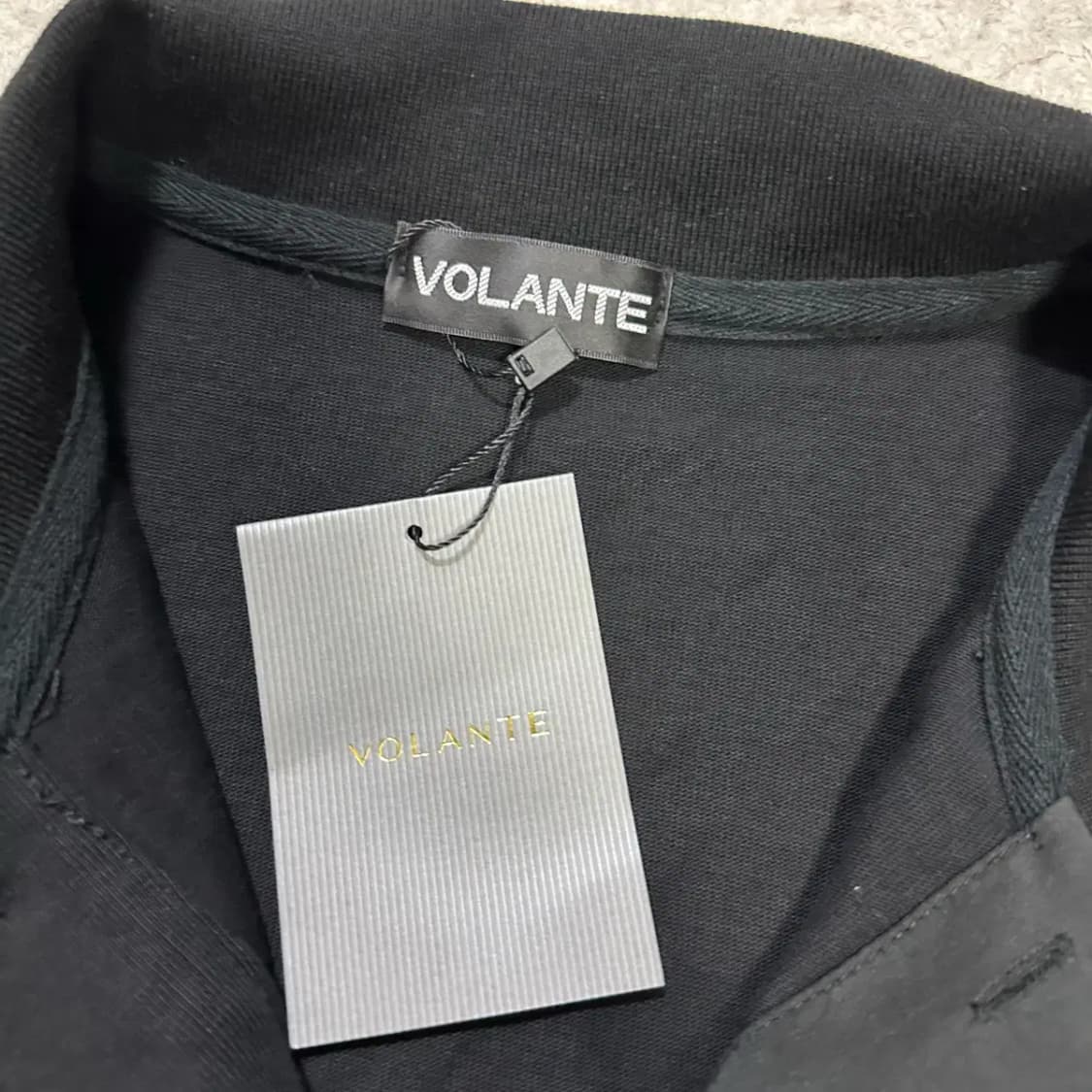 볼란테 블랙 PK 반팔티셔츠 1 상품이미지4