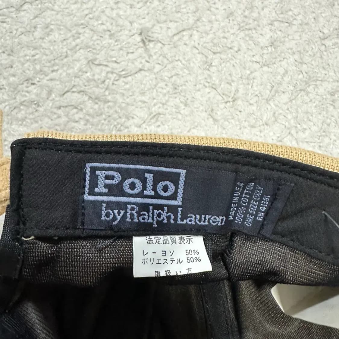 폴로 랄프로렌 골지 비니 모자 상품이미지3