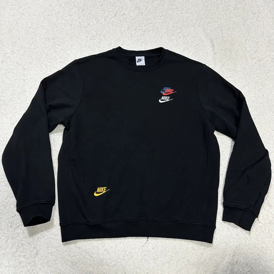 나이키 블랙 맨투맨 티셔츠 xl 상품이미지1