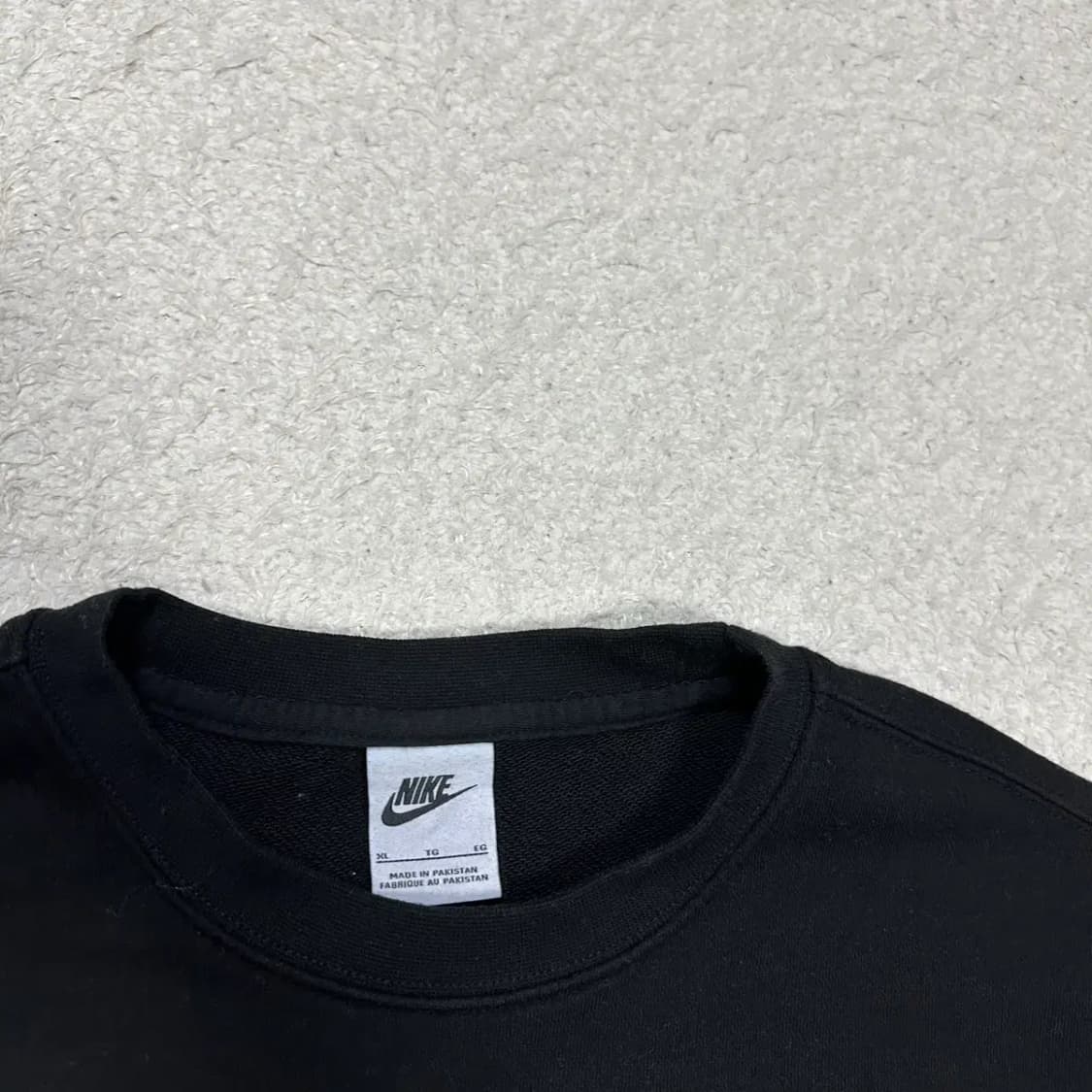 나이키 블랙 맨투맨 티셔츠 xl 상품이미지2