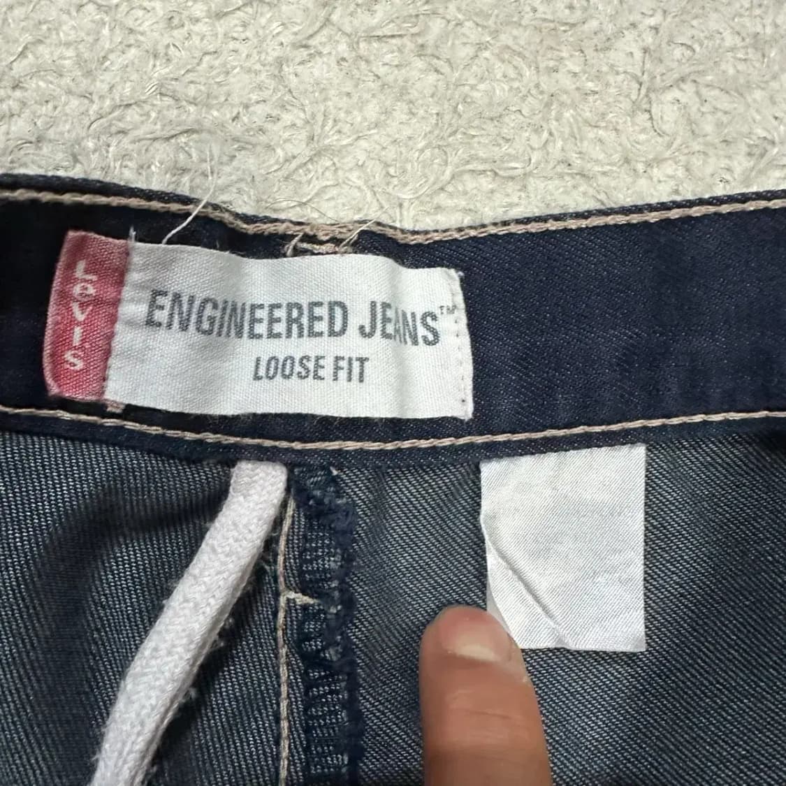 리바이스 엔지니어드진 청바지 데님 팬츠 25인치 상품이미지3