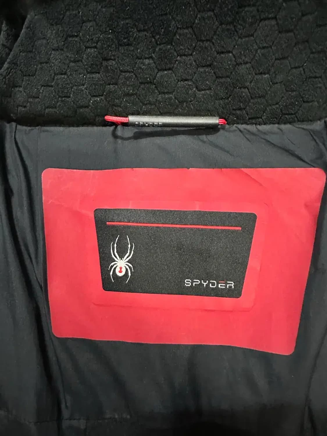 스파이더 롱패딩 블랙 m 95 상품이미지4