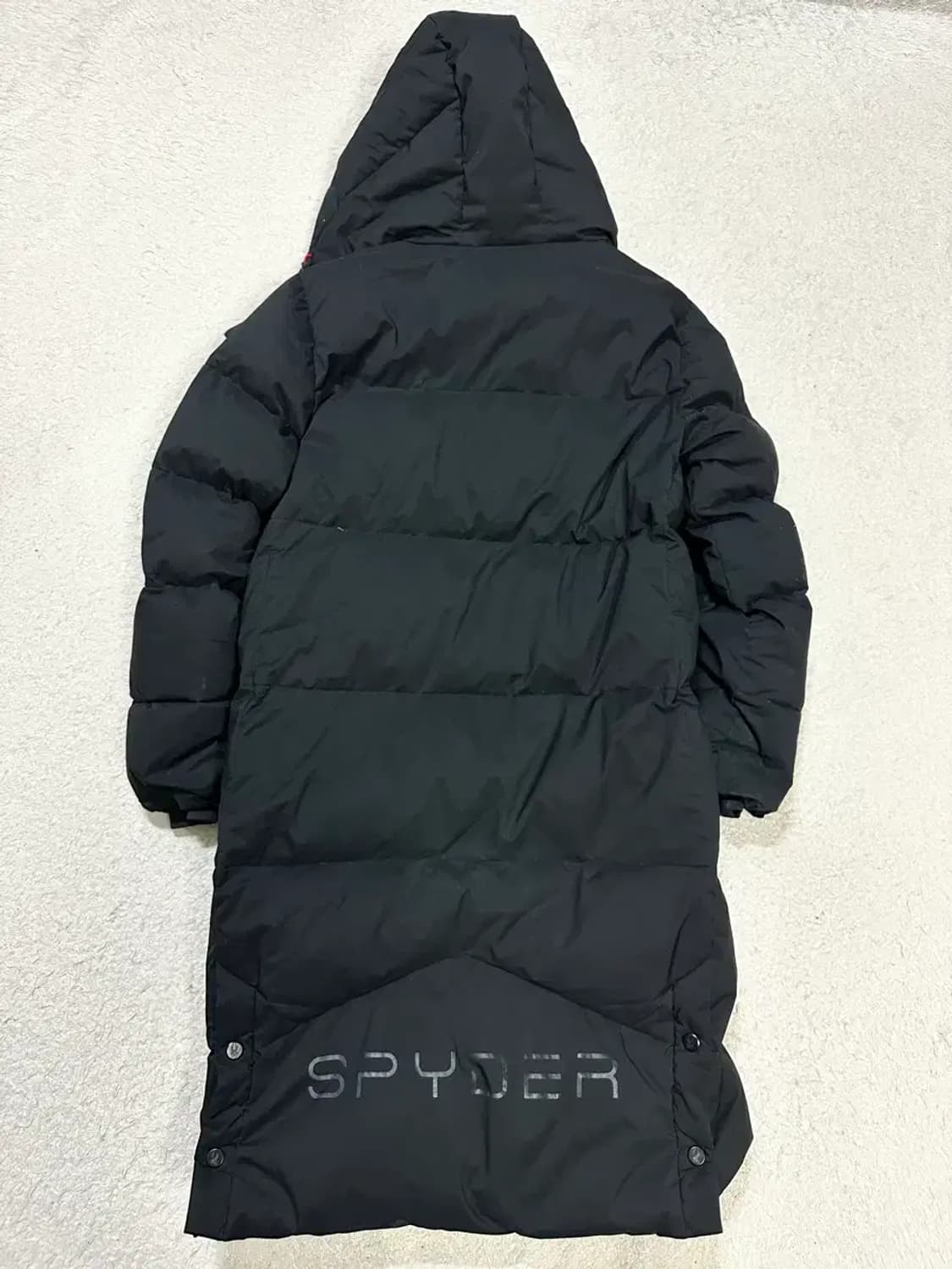 스파이더 롱패딩 블랙 m 95 상품이미지6