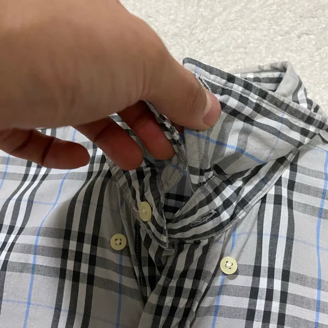 버버리 셔츠 체크 xl 상품이미지3