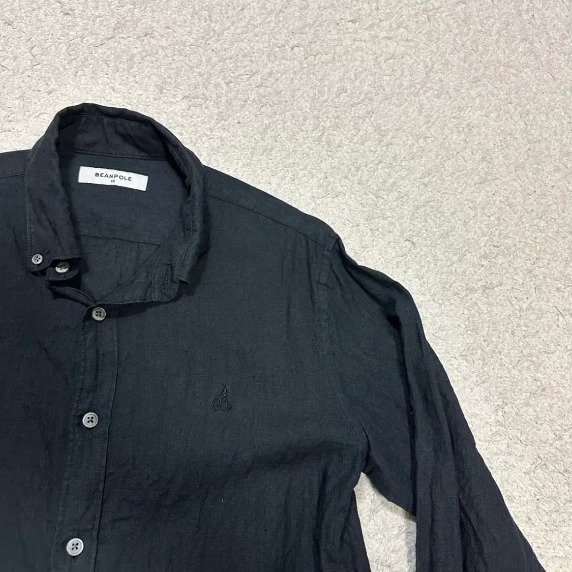 빈폴 린넨 셔츠 블랙 상품이미지3