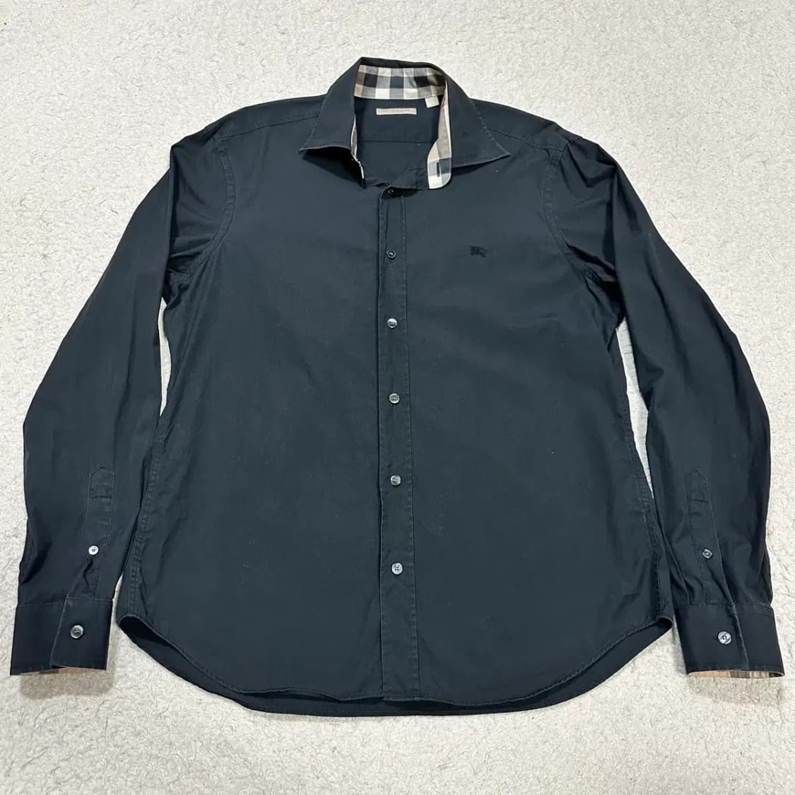 버버리 셔츠 블랙 L 상품이미지1