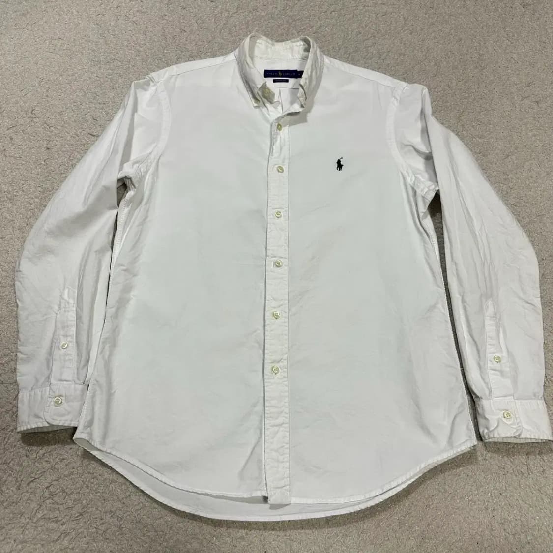 폴로 랄프로렌 옥스포드 셔츠 화이트 m 상품이미지1