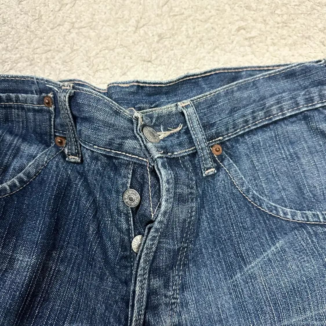 에비수 청바지 데님 팬츠 30인치 상품이미지3