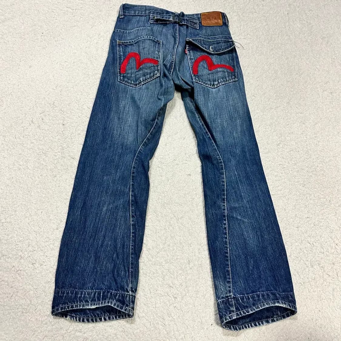 에비수 청바지 데님 팬츠 30인치 상품이미지6