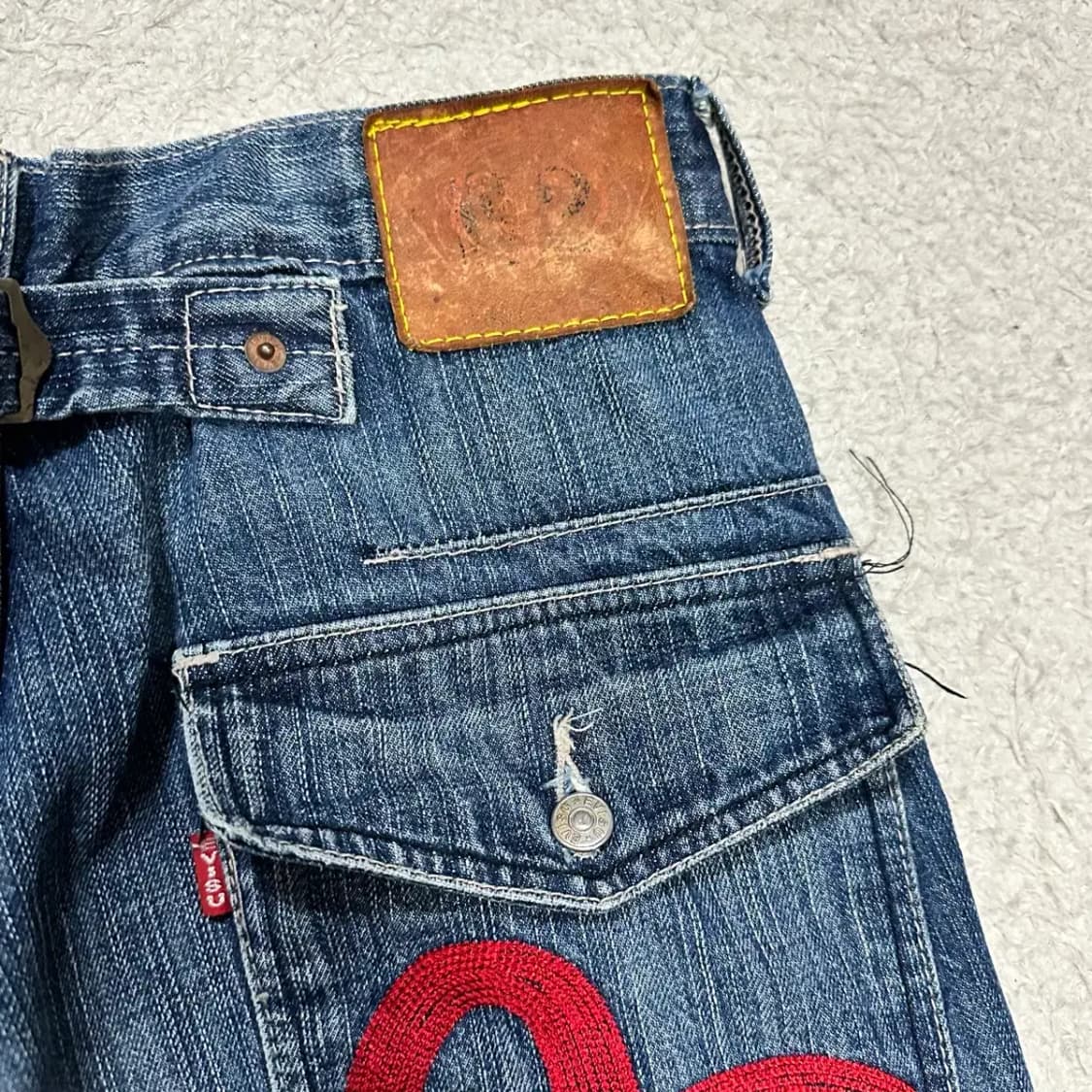 에비수 청바지 데님 팬츠 30인치 상품이미지7