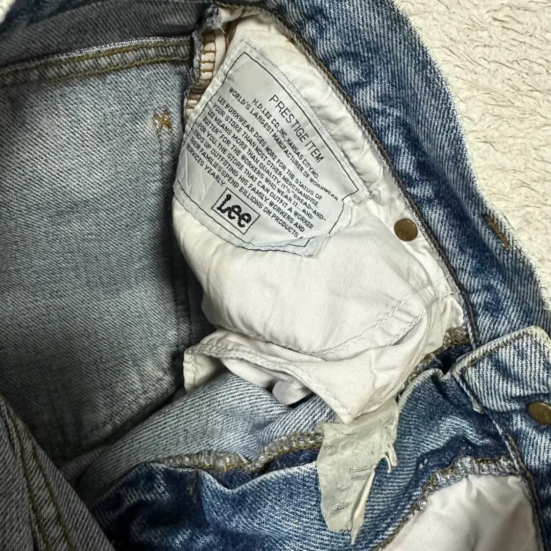 Lee 청바지 데님 팬츠 28인치 상품이미지4