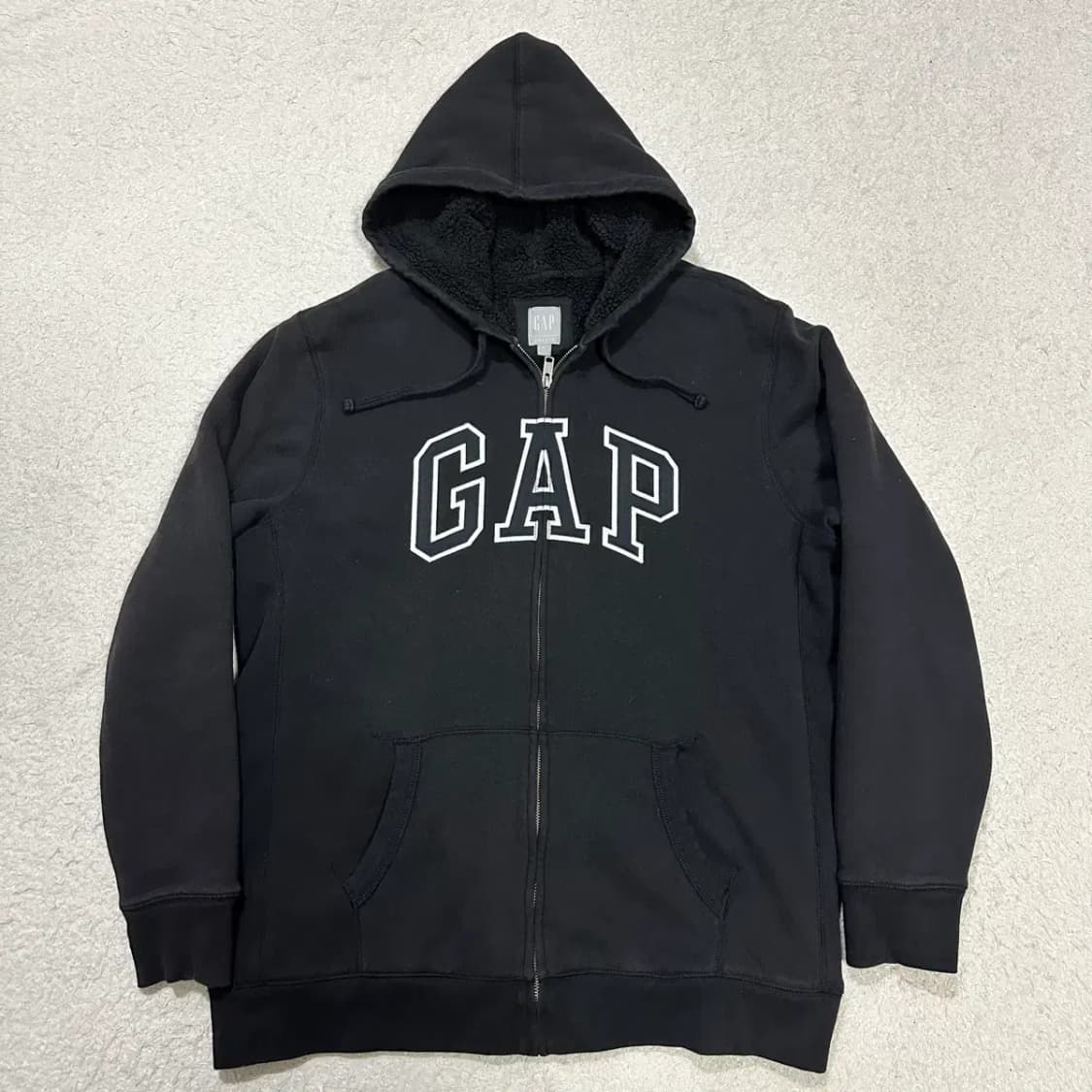 갭 GAP 양털 후드집업 xl 상품이미지1