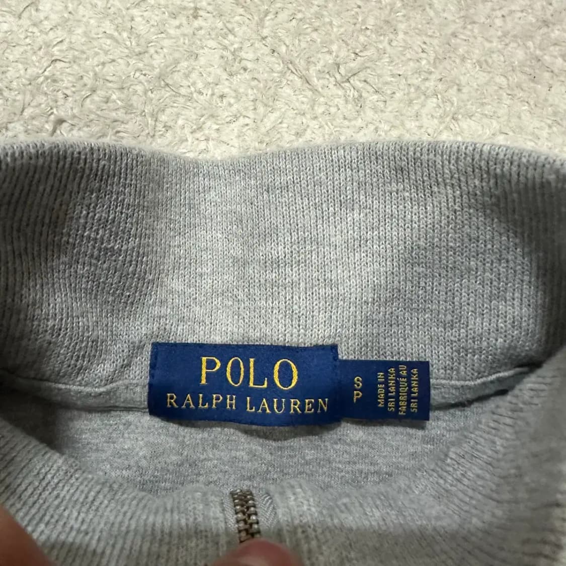 폴로 랄프로렌 하프집업 니트 s 상품이미지3