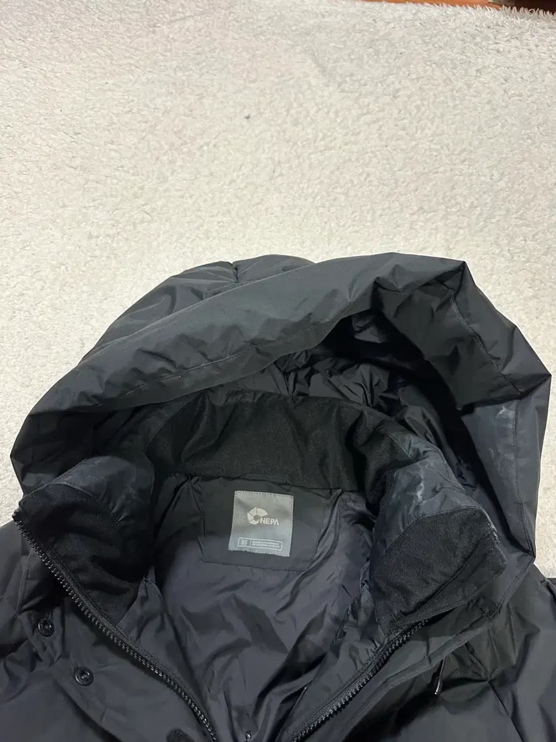 네파 롱패딩 블랙 95 상품이미지3