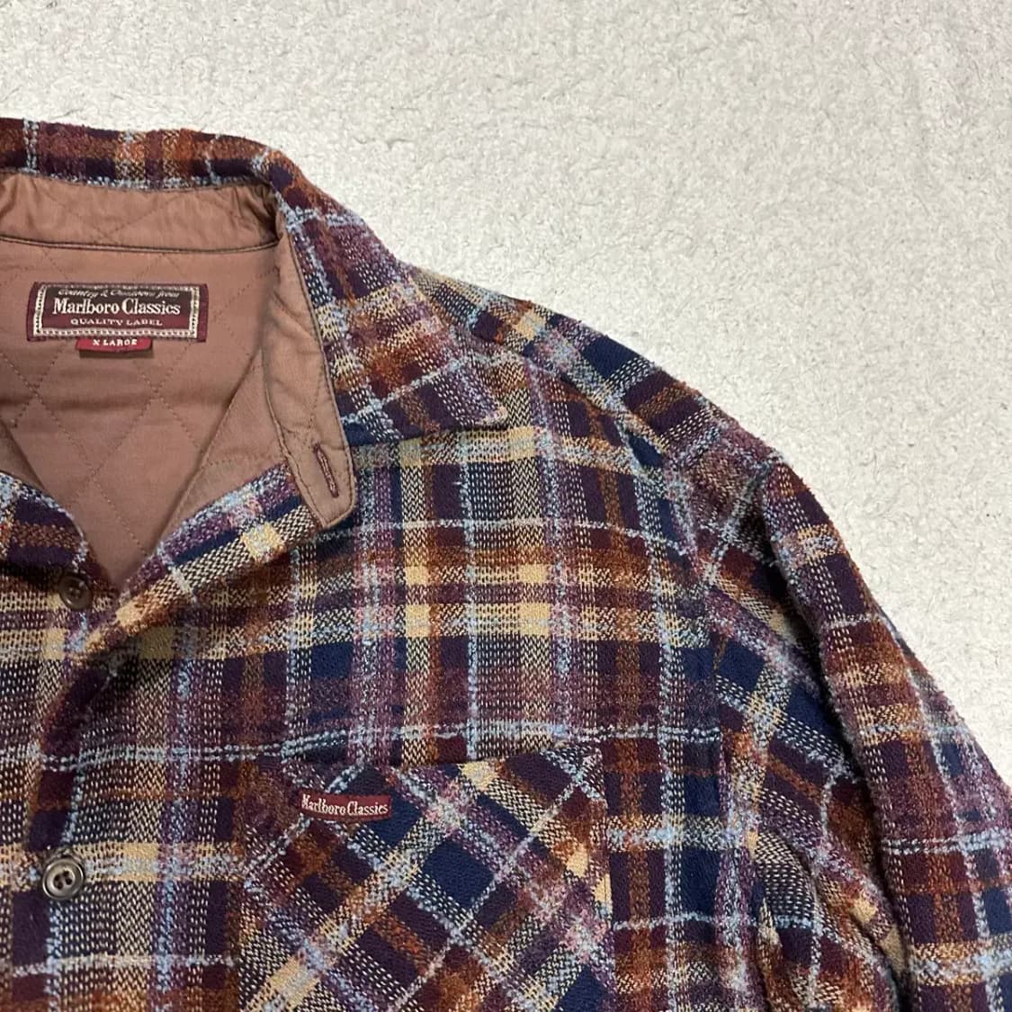 Marlboro Classics 말보로 누빔 셔츠 xl 상품이미지2