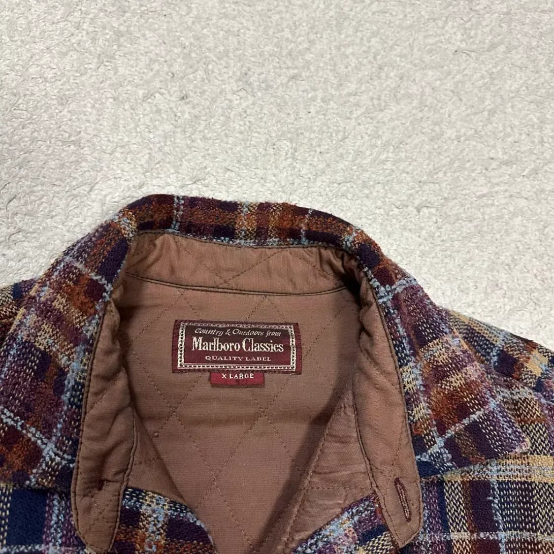 Marlboro Classics 말보로 누빔 셔츠 xl 상품이미지3