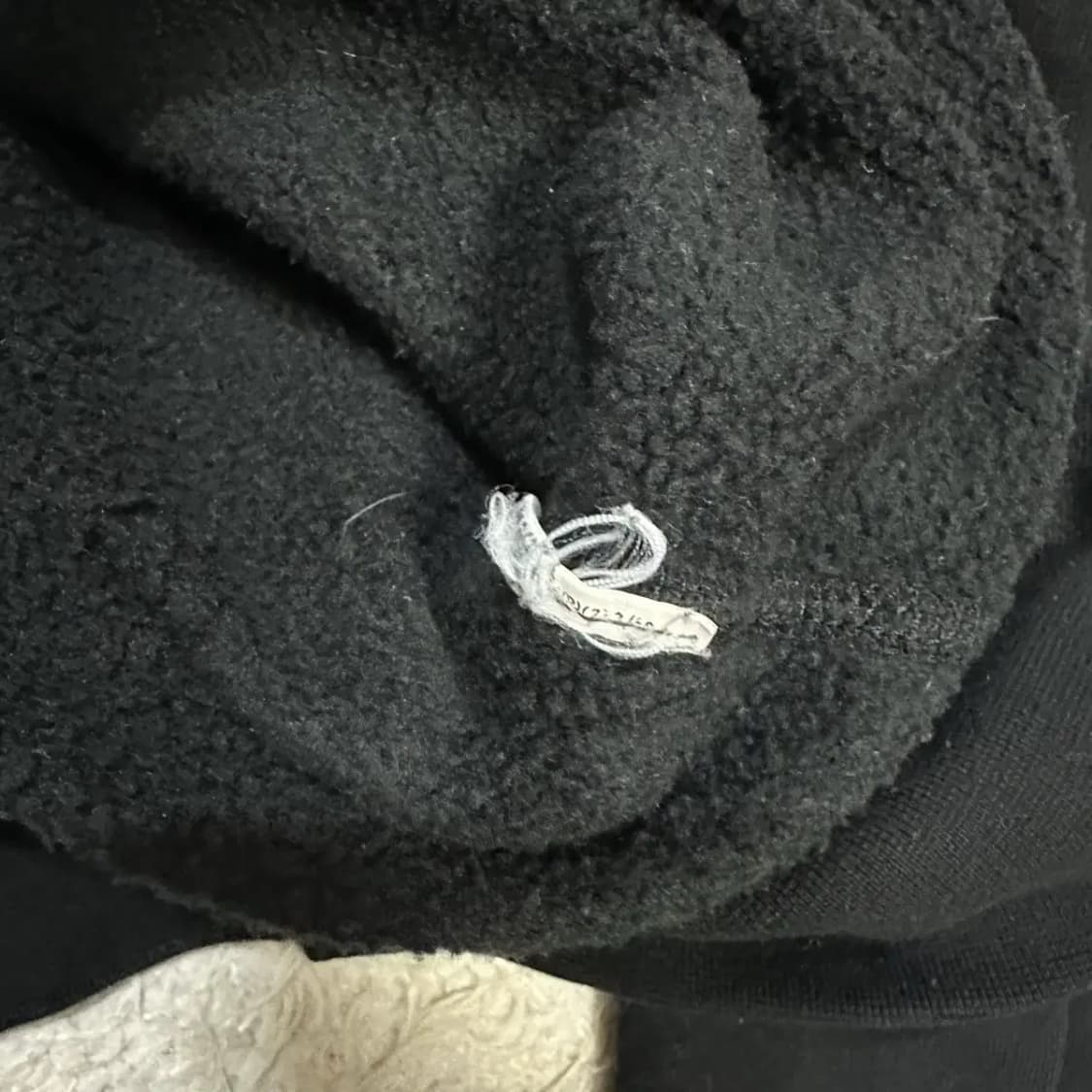 폴로 맨투맨 기모 블랙 s 상품이미지5