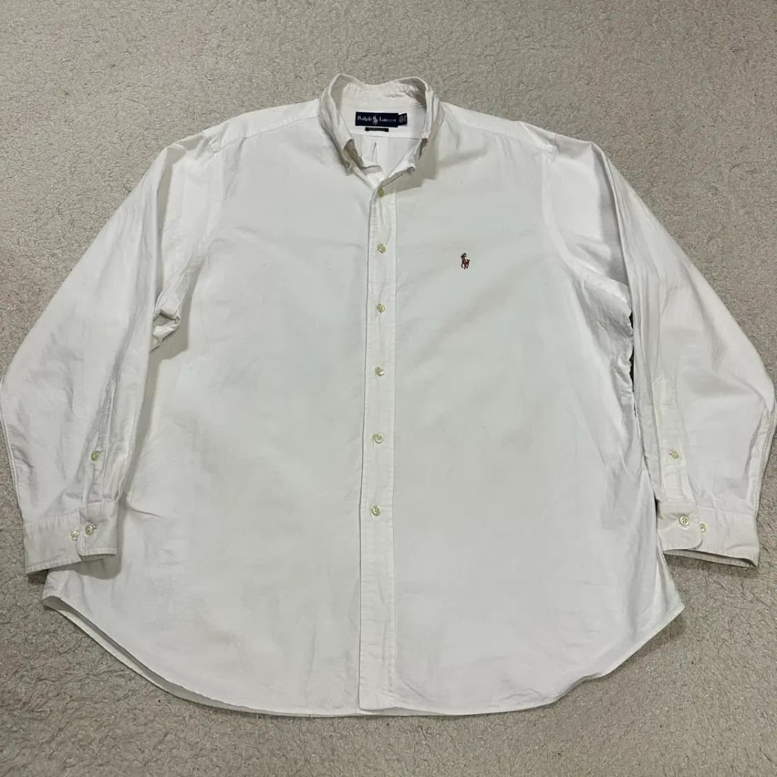 폴로 랄프로렌 옥스포드 셔츠 오버핏 상품이미지1
