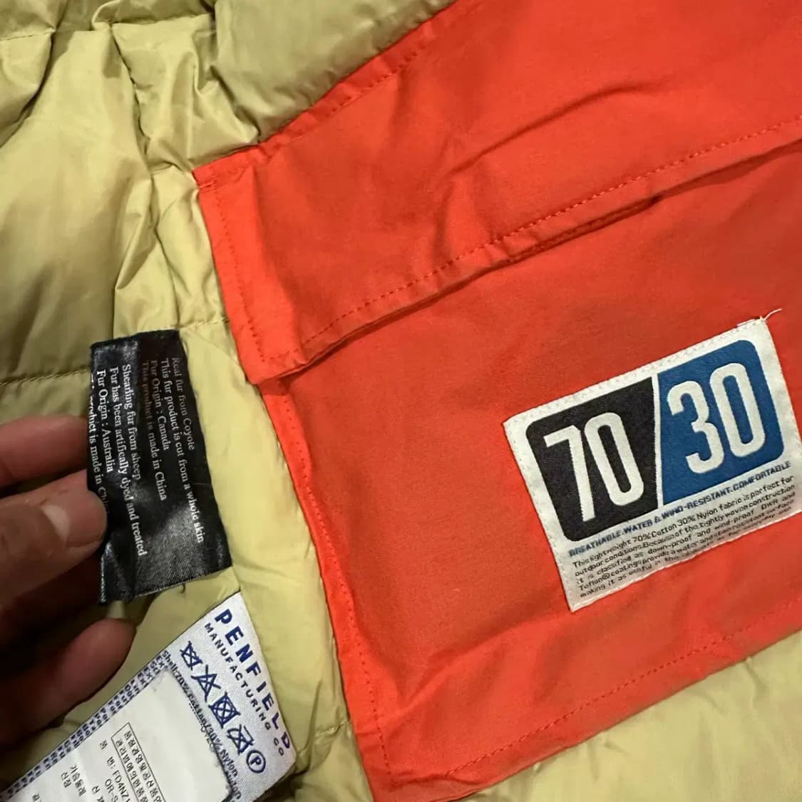 펜필드 패딩 야상 s 상품이미지4