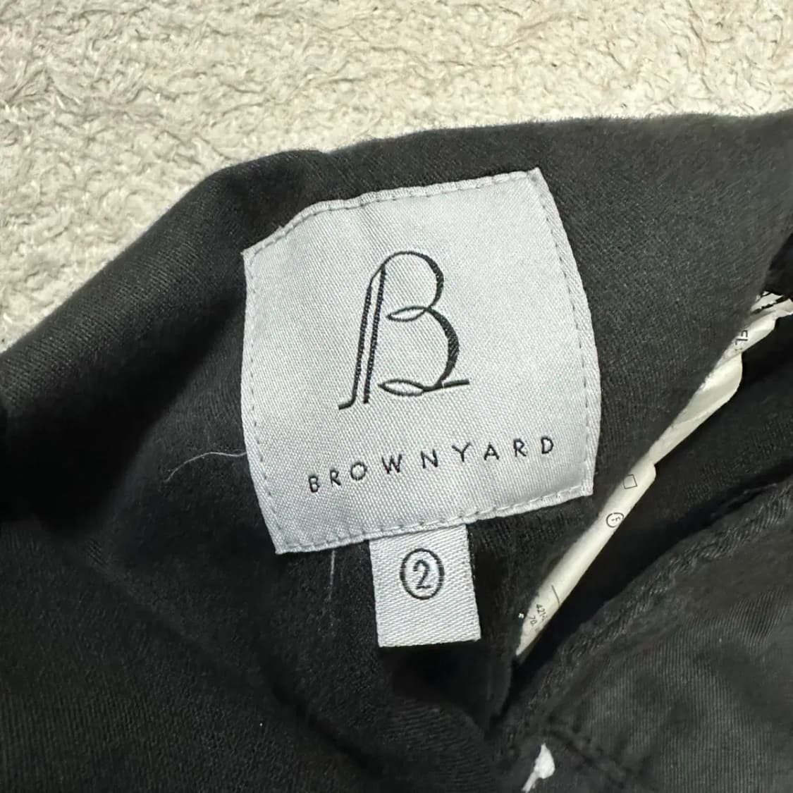 브라운야드 블랙 팬츠 바지 2 상품이미지4