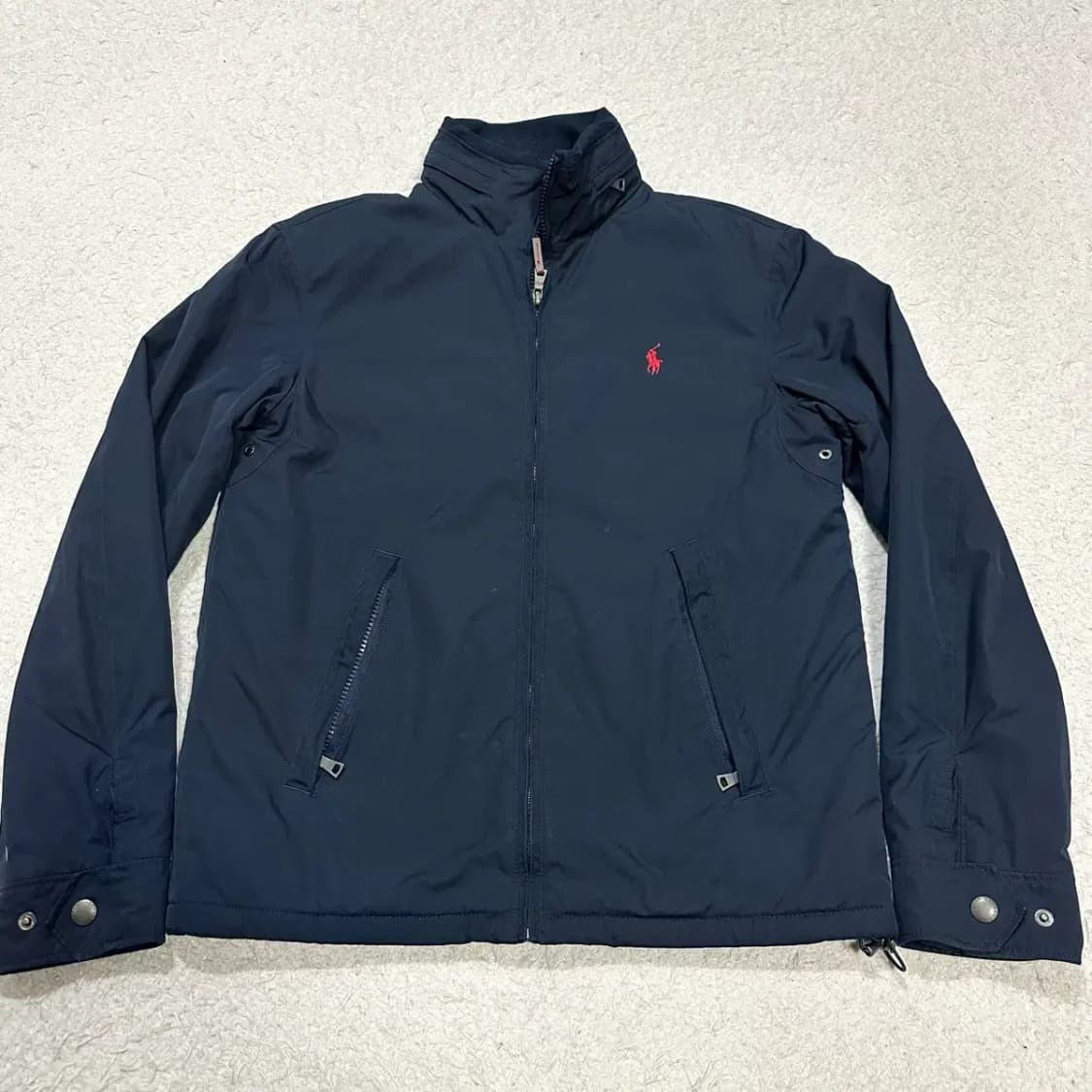 폴로 점퍼 네이비 s 상품이미지1