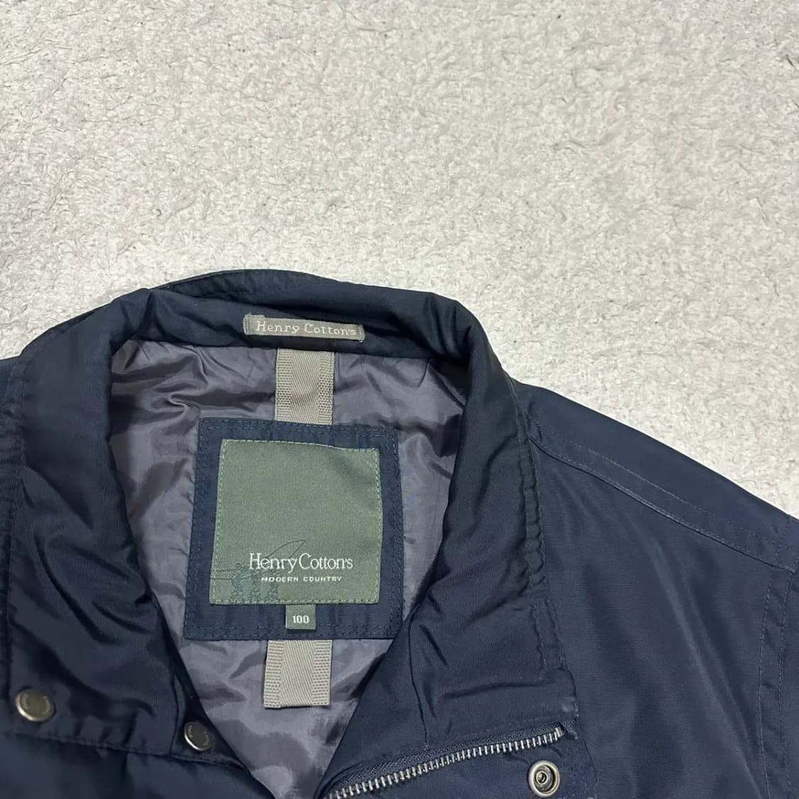 헨리코튼 Henry Cotton's 네이비 남성 자켓 100 상품이미지2