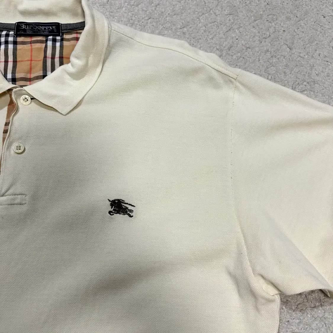 버버리 반팔 카라티 xl 상품이미지2