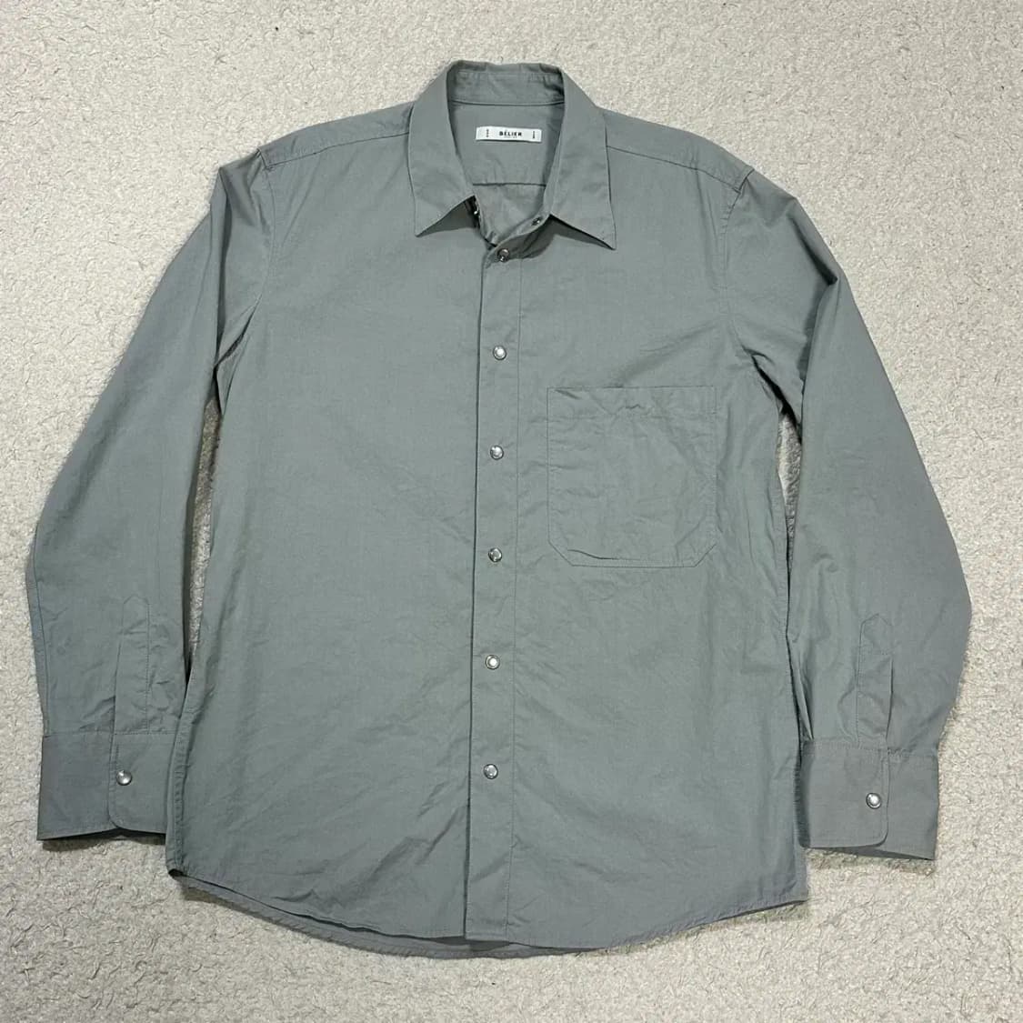 벨리에 셔츠 그레이 m 상품이미지1