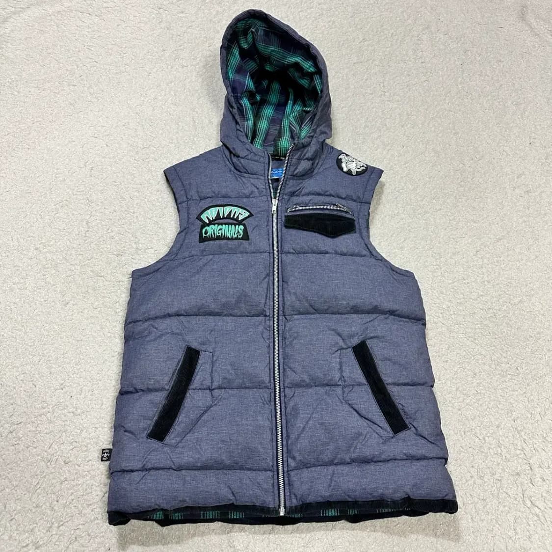 아디다스 오리지널 패딩 조끼 후드 105 상품이미지1