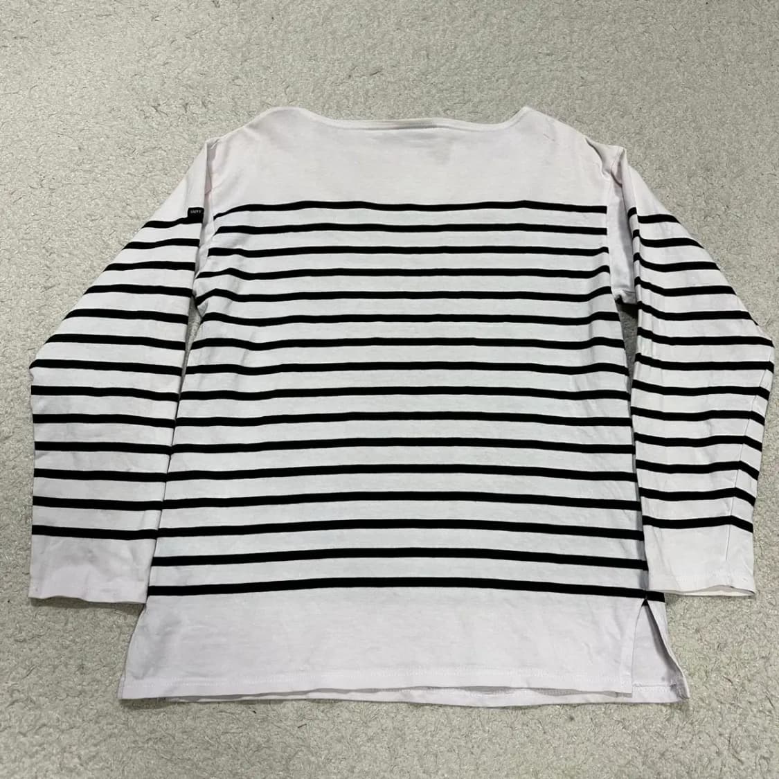 세인트제임스 흰검 스트라이프 긴팔 티셔츠 상품이미지6