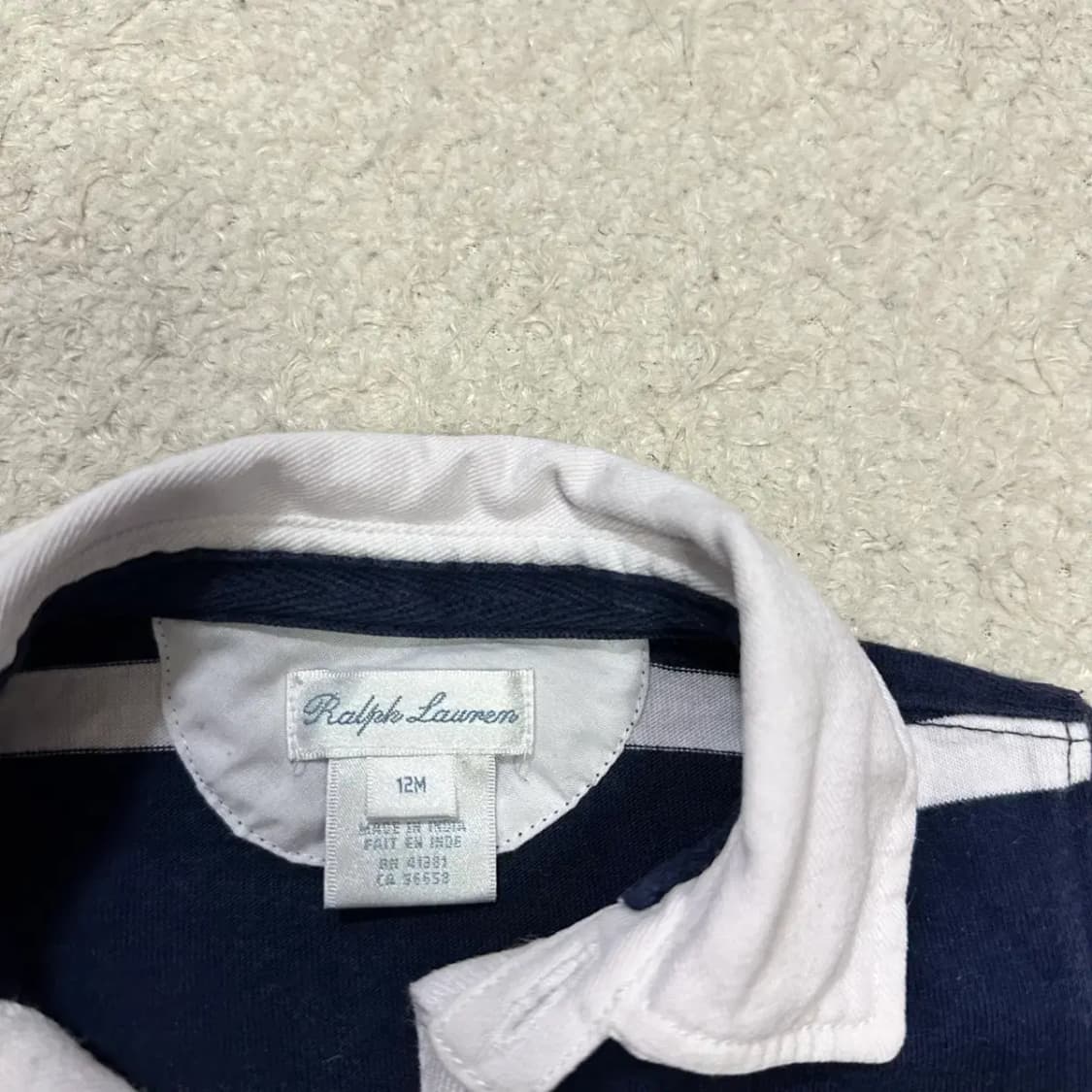 폴로 유아 아동 롬퍼 우주복 12m 상품이미지3