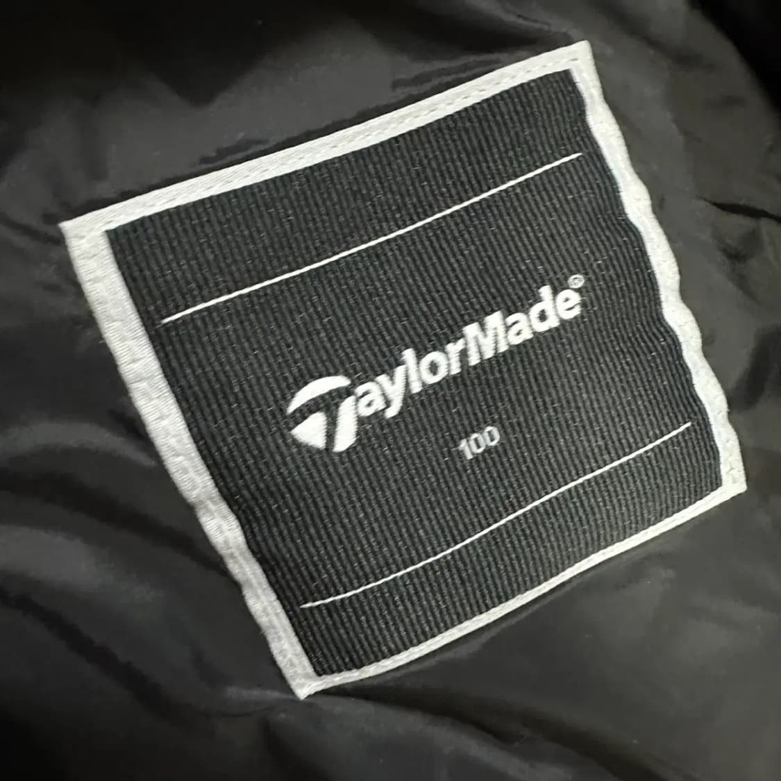 테일러메이드 퀼팅 조끼 블랙 100 상품이미지4