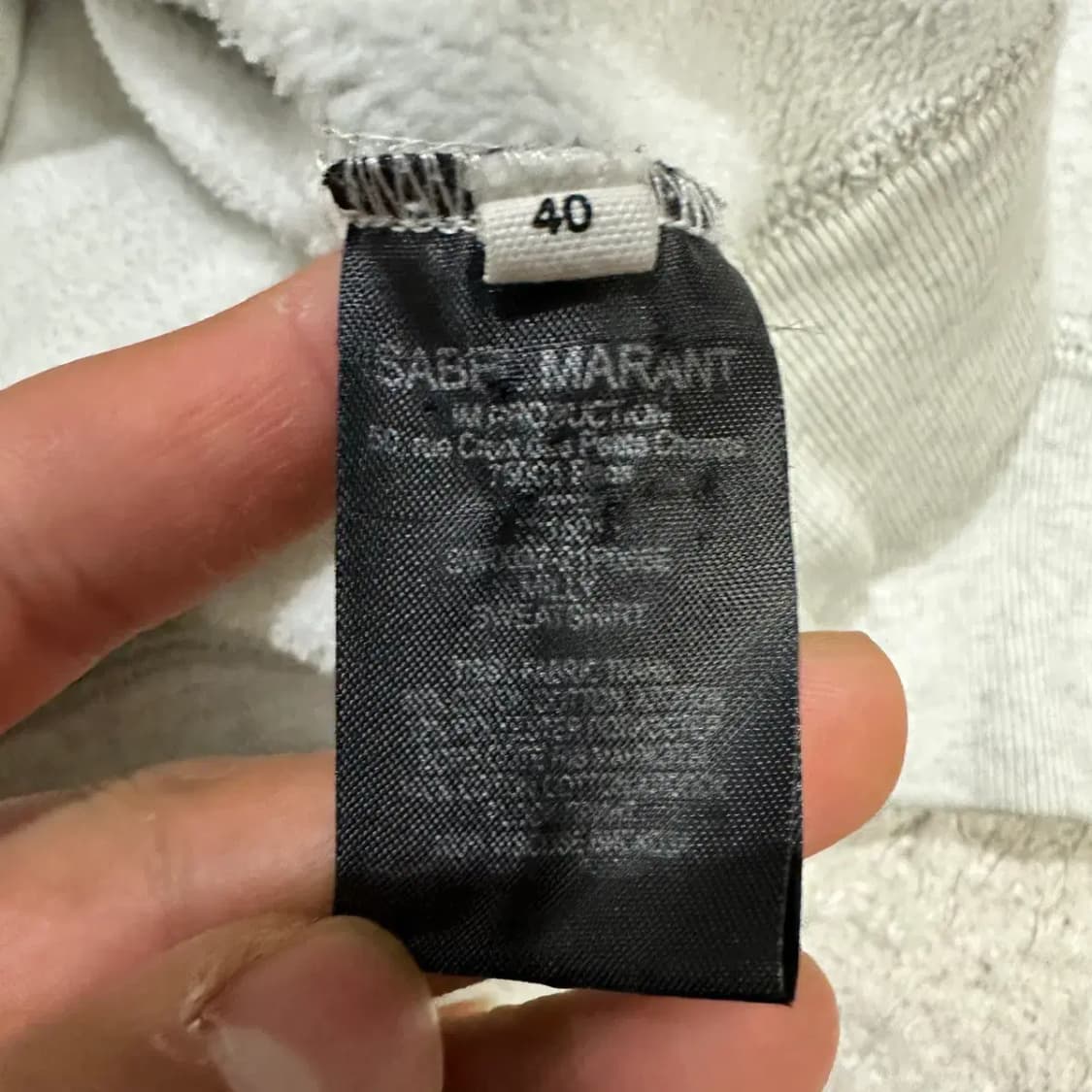 이자벨마랑 에뚜왈 맨투맨 기모 여성 40 상품이미지2