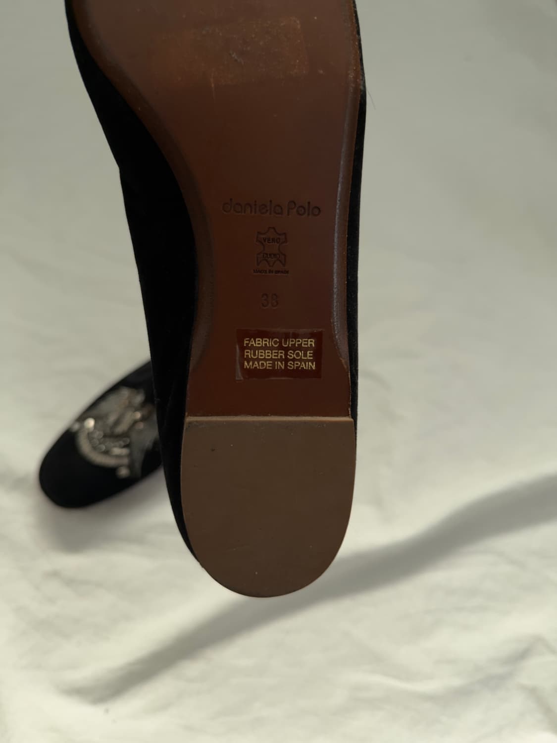 daniela polo 스웨이드 플랫슈즈 상품이미지4