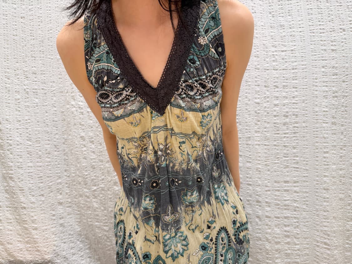 Dusty Blue Boho Cami 상품이미지5