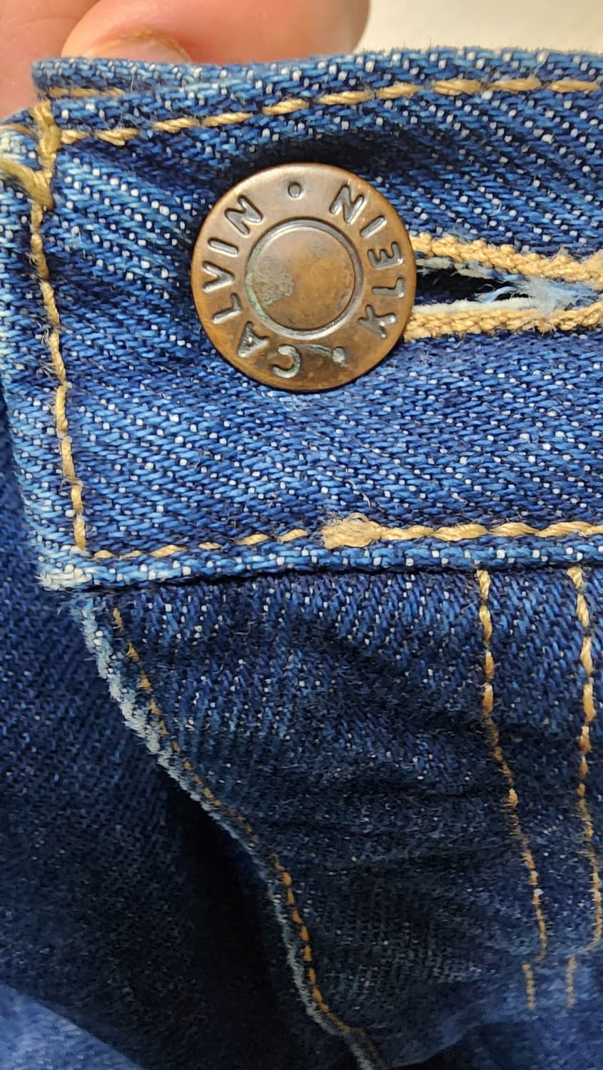 빈티지 80s 캘빈클라인 청바지 USA 상품이미지5