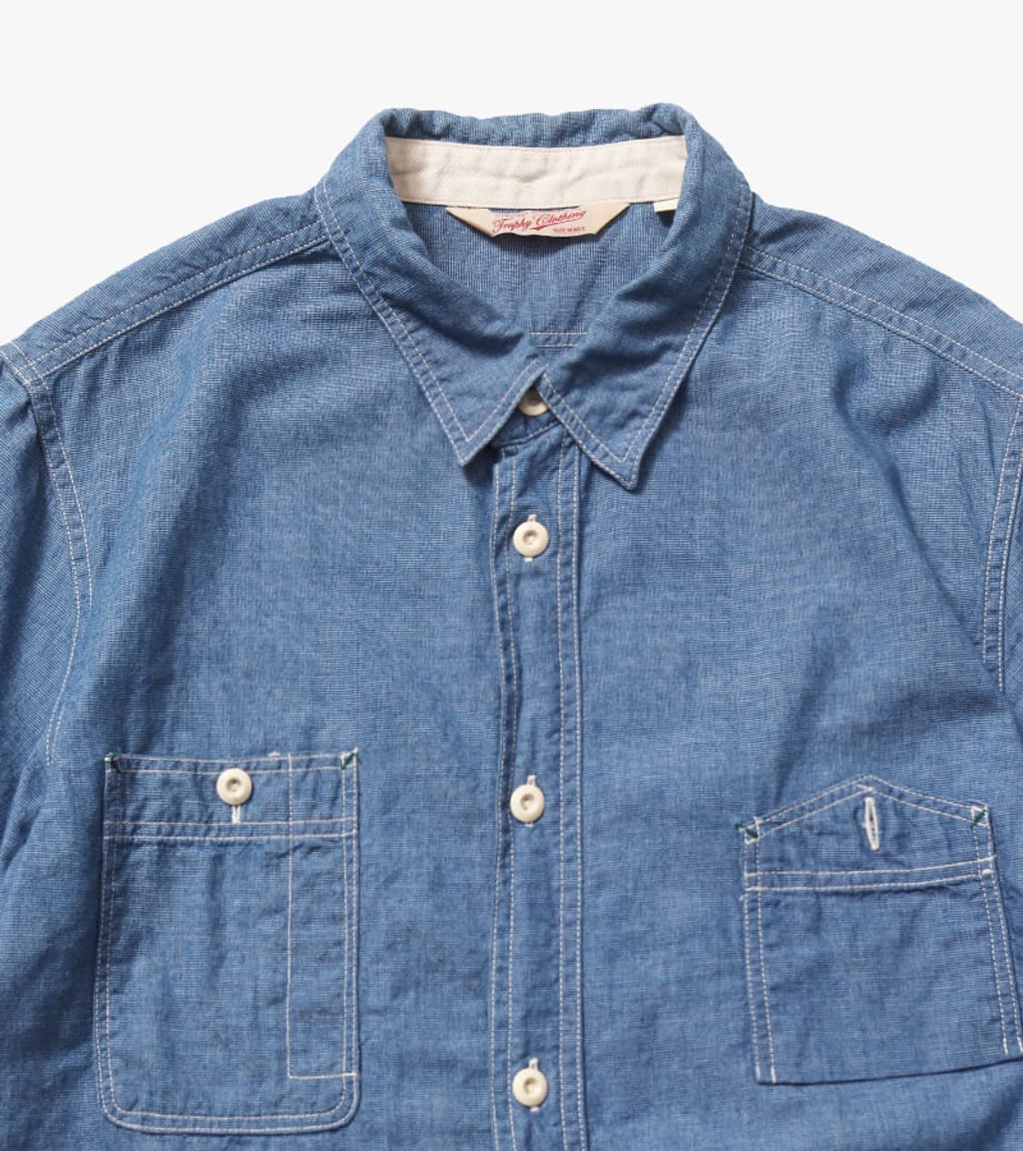 TROPHY CLOTHING - EMBROIDERY WORK SHIRT 상품이미지3