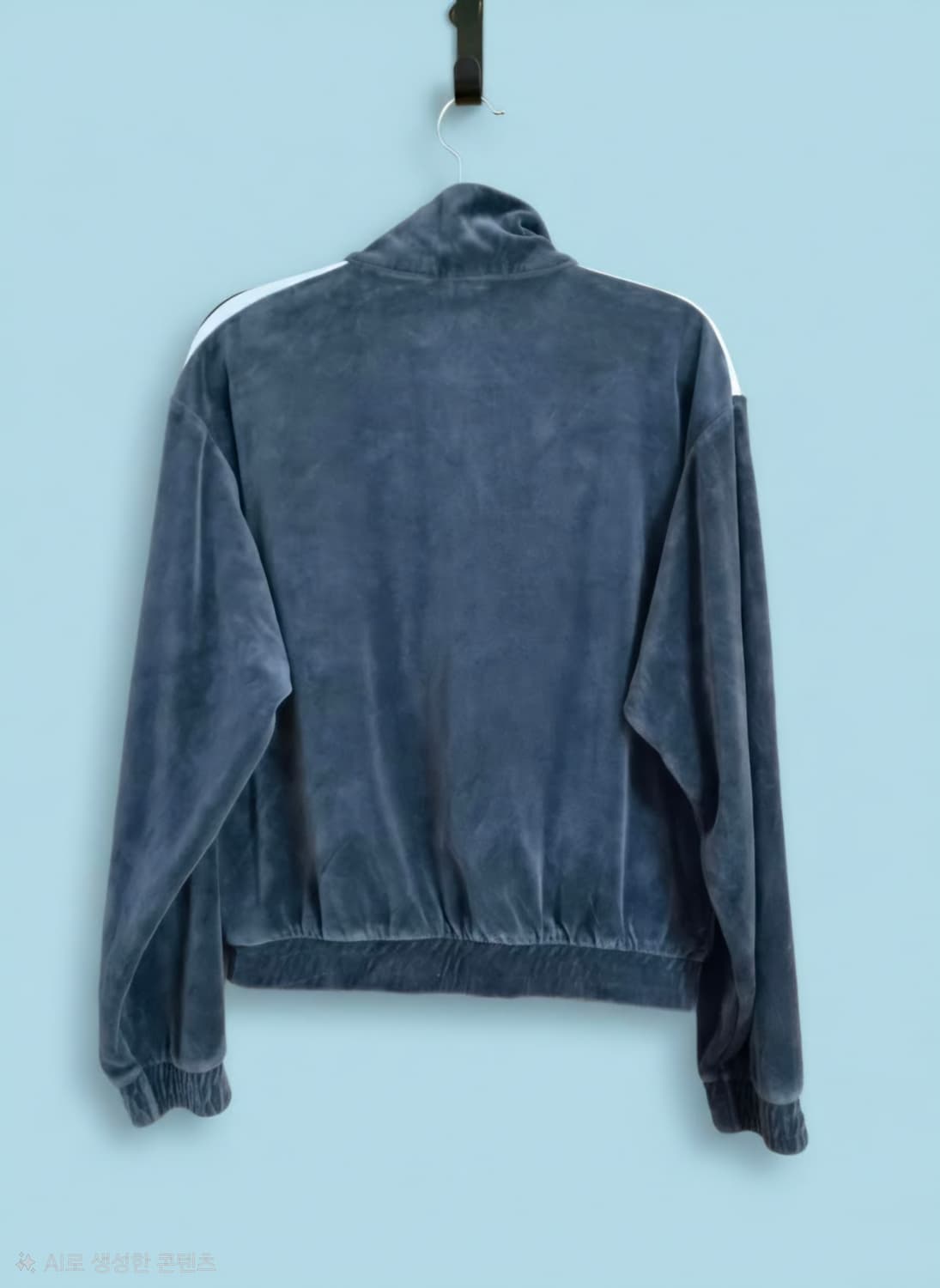 아디다스 벨벳 트랙 자켓 그레이 상품이미지3