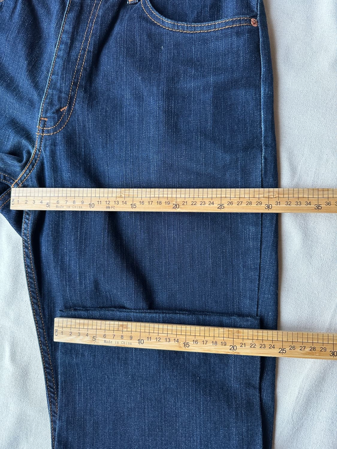 리바이스 OT220 오렌지탭 진청 데님 팬츠 31 상품이미지9