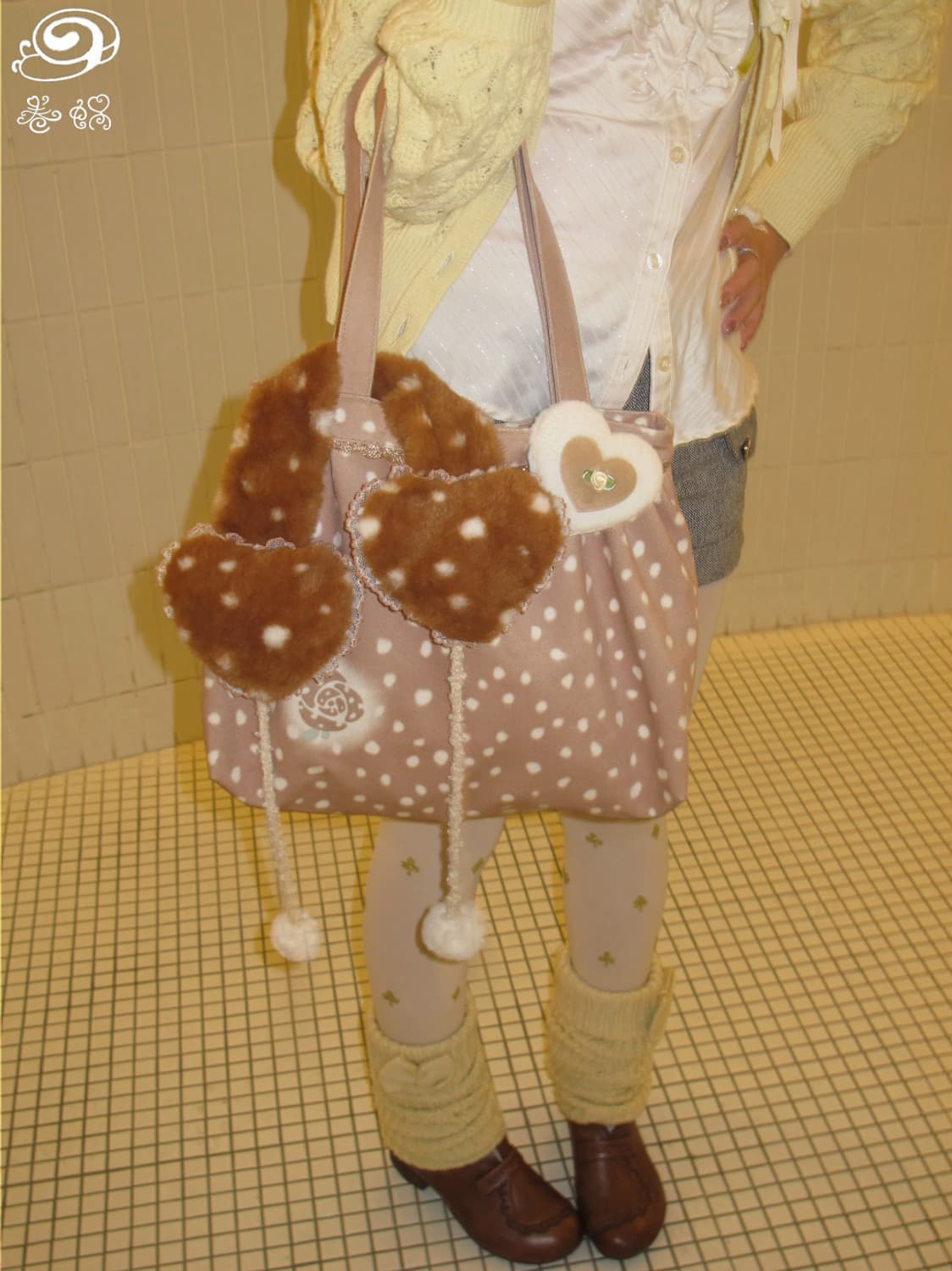 묘랑 litter deer snow bag 상품이미지2