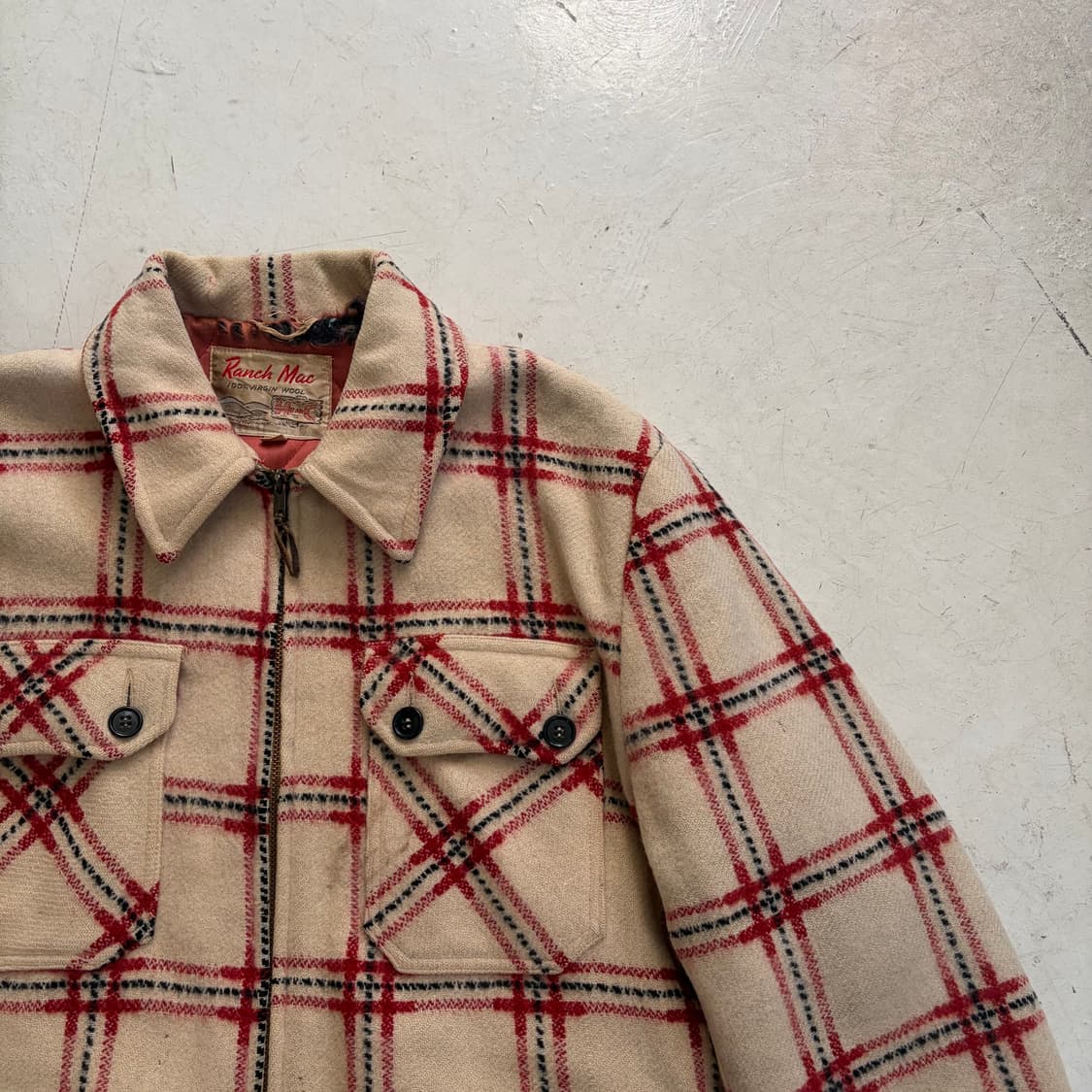 1960s HBARC Ranch Mac 버진 울 자켓 L 상품이미지2