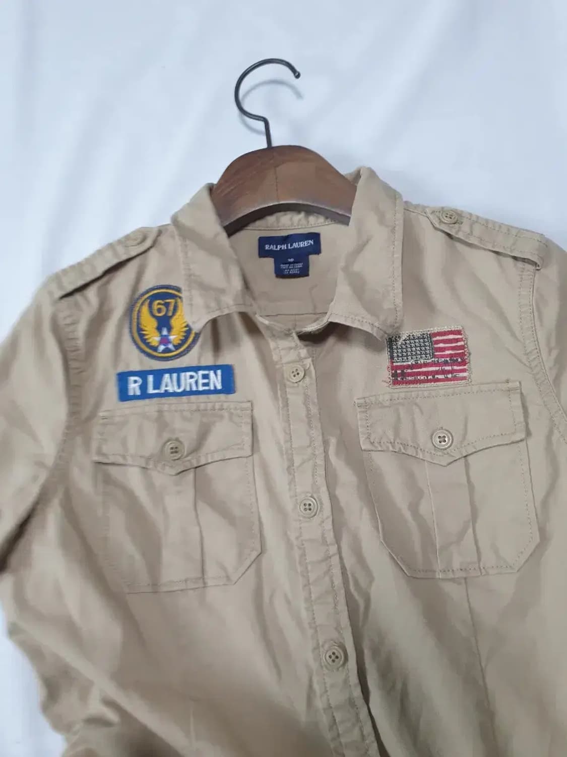 폴로 베이지 셔츠 원피스 상품이미지2