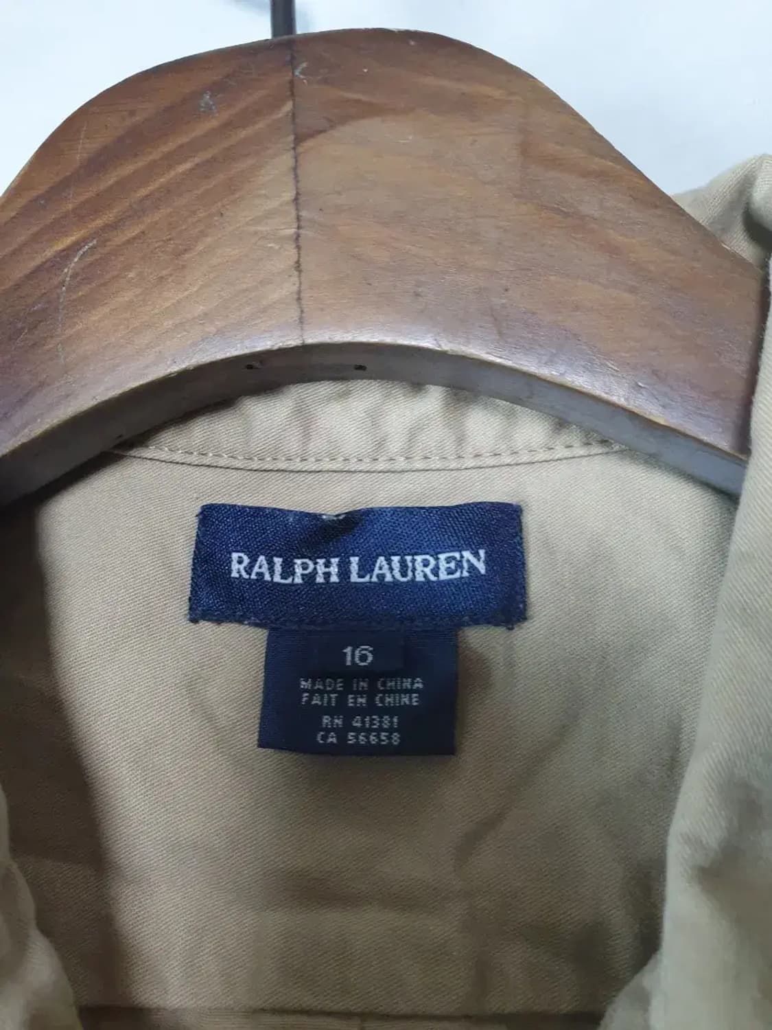 폴로 베이지 셔츠 원피스 상품이미지3