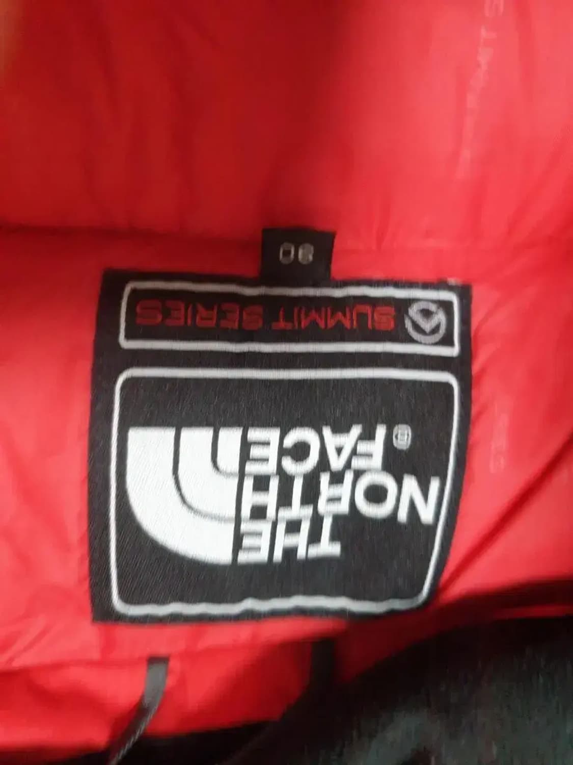 노스페이스 800 레드 눕시 패딩 여성용 상품이미지3