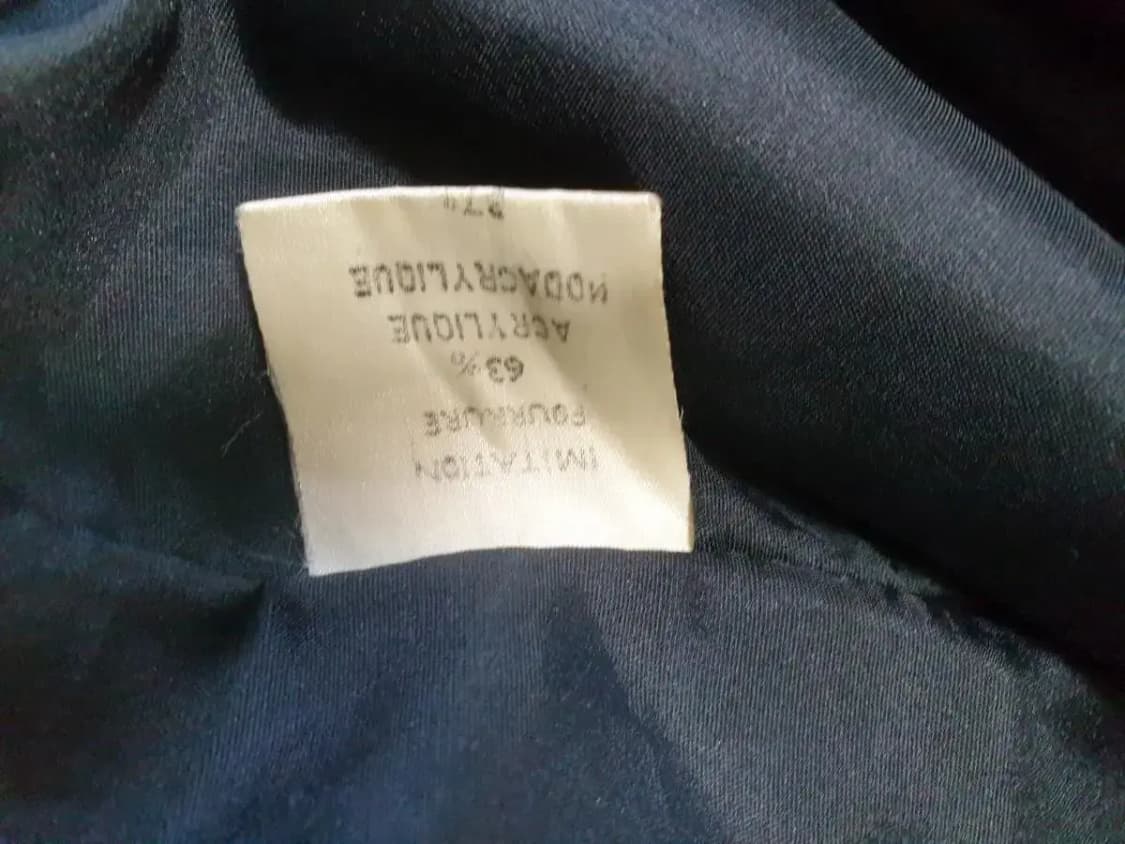모니크파리 얼룩 모피 자켓 상품이미지3